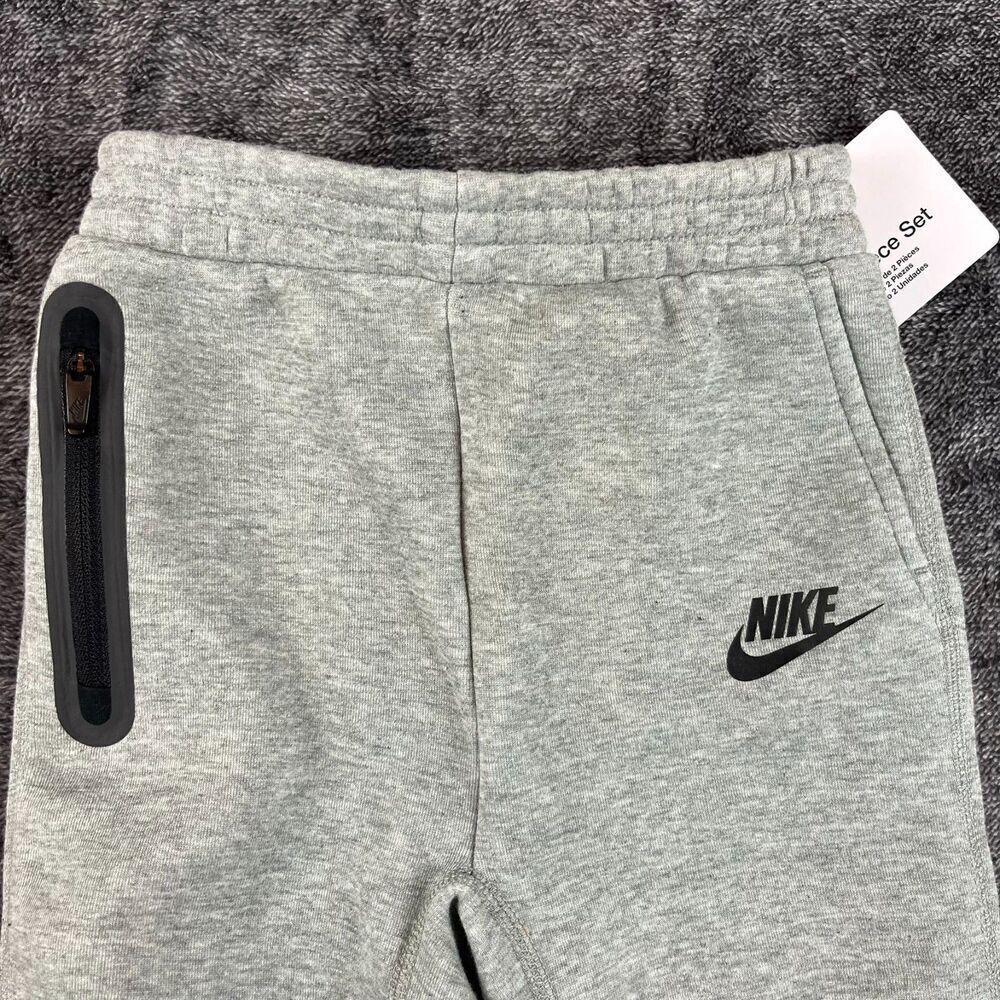 Nike Sportswear Tech Fleece Joggers 24 Month Gray Sweatpants NWT - Picture 2 of 8